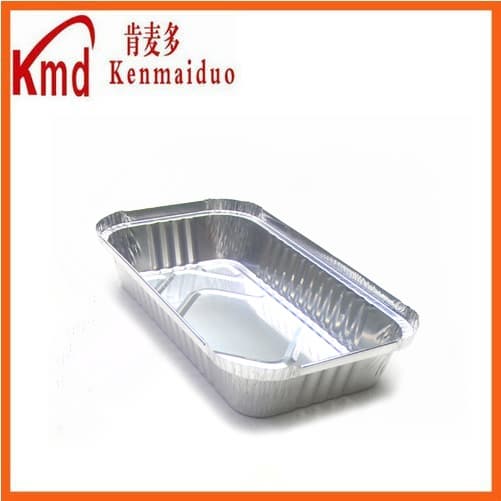 RFE218 hot sale rectangle foil airline food packing containe